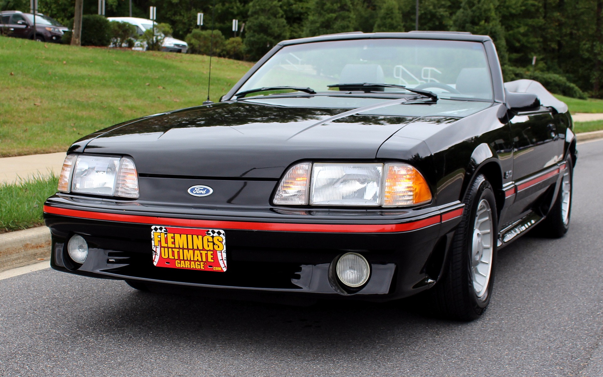 1987 Black Ford Mustang N/A