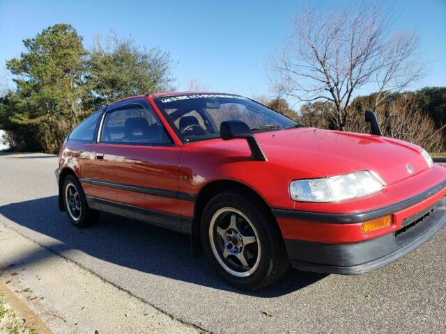 1980 Red Honda CRX Hatchback
