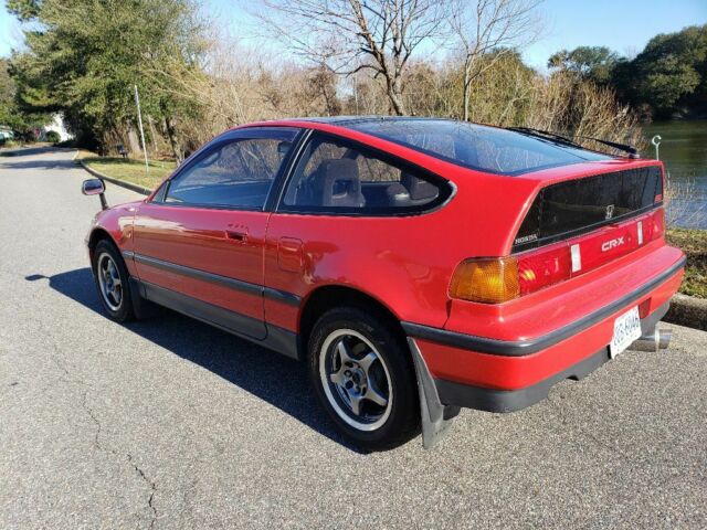 1980 Red Honda CRX Hatchback