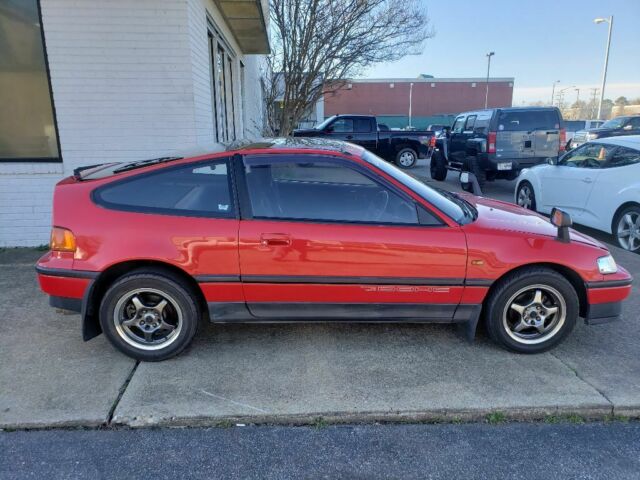 1980 Red Honda CRX Hatchback