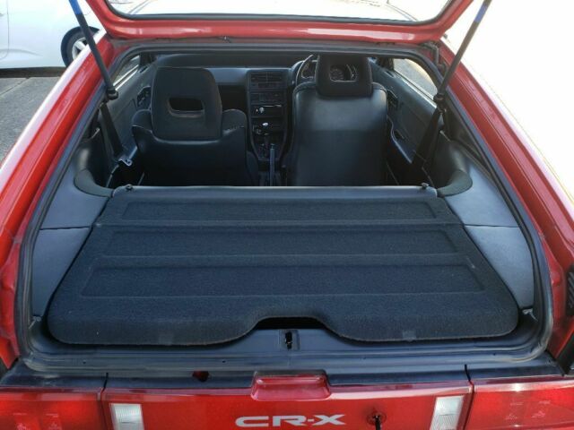 1980 Red Honda CRX Hatchback