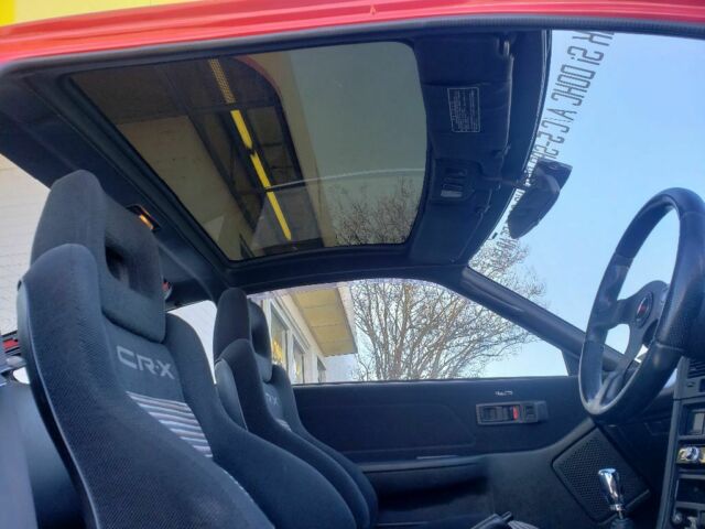 1980 Red Honda CRX Hatchback