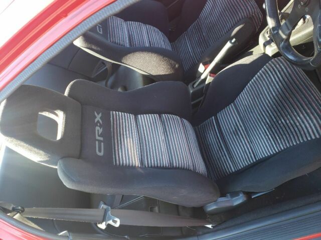 1980 Red Honda CRX Hatchback