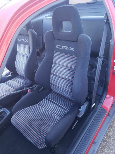 1980 Red Honda CRX Hatchback