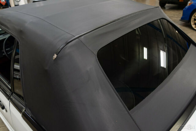 1988 White Ford Mustang Convertible