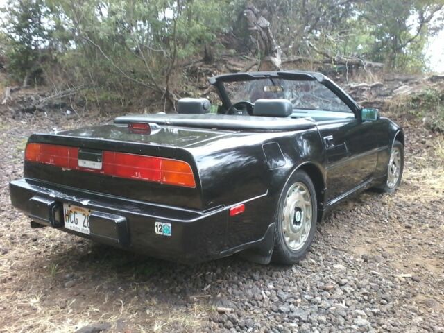 1988 Black Nissan 300ZX Convertible
