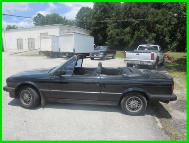 1988 Black BMW 3-Series