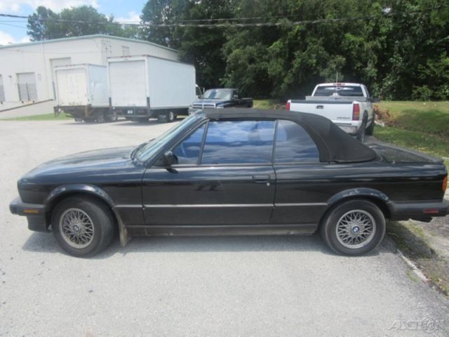1988 Black BMW 3-Series