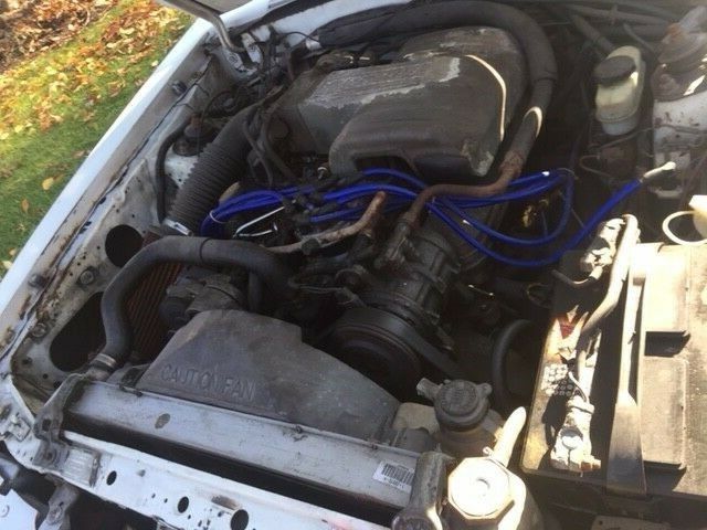 1988 White Ford Mustang Convertible