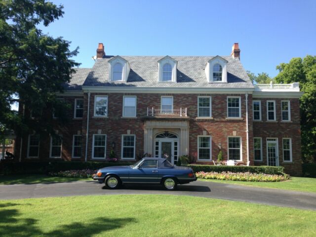 1988 Lapis Blue Mercedes-Benz SL-Class Convertible