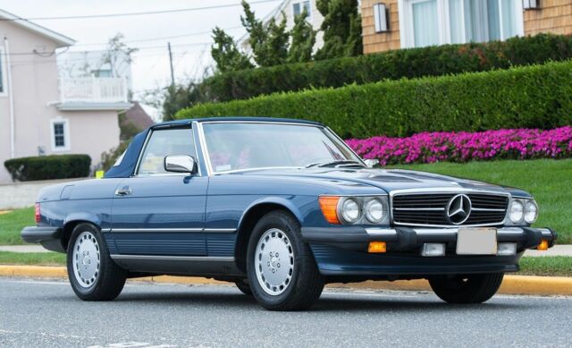 1988 Lapis Blue Mercedes-Benz SL-Class Convertible