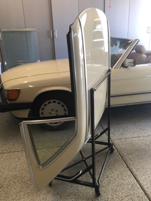 1988 Light Ivory Mercedes-Benz SL-Class Convertible