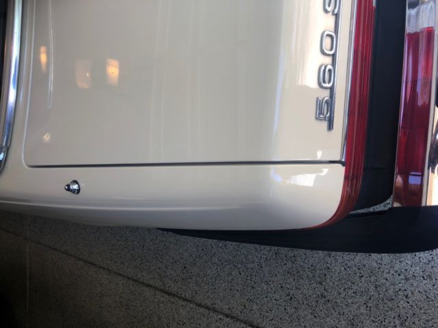 1988 Light Ivory Mercedes-Benz SL-Class Convertible