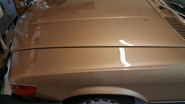 19880000 champagne Mercedes-Benz SL-Class hardtop convertible