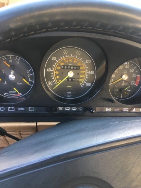 1988 Champagne Mercedes-Benz SL-Class Convertible