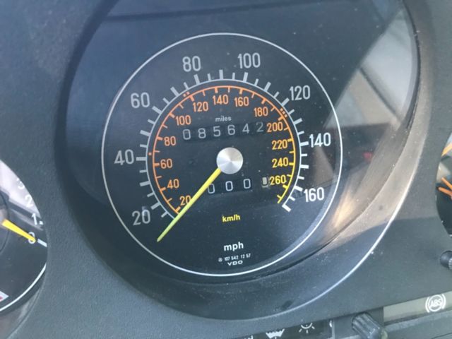 1988 Gray Mercedes-Benz SL-Class Convertible