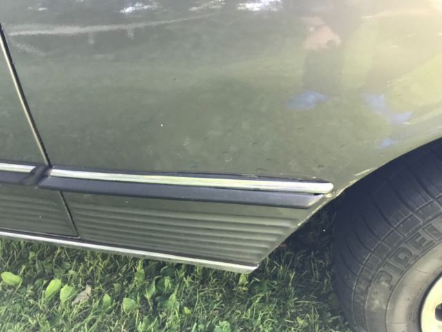 1988 Gray Mercedes-Benz SL-Class Convertible