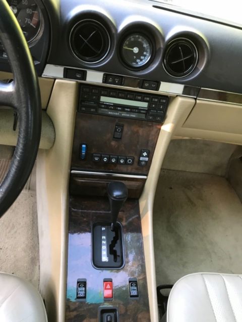 1988 Gray Mercedes-Benz SL-Class Convertible