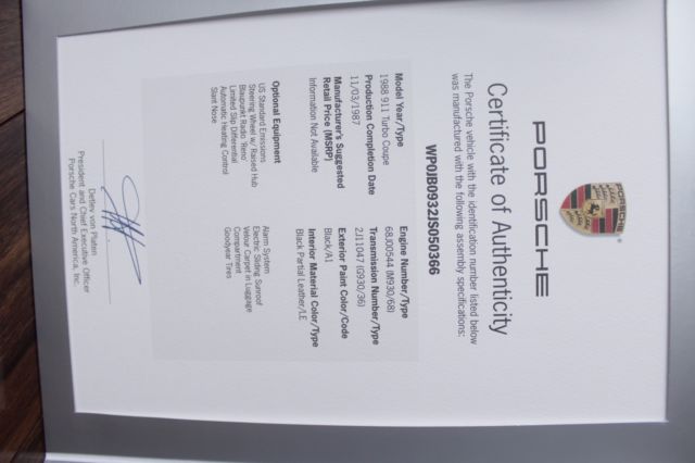 1988 Porsche 911 Coupe