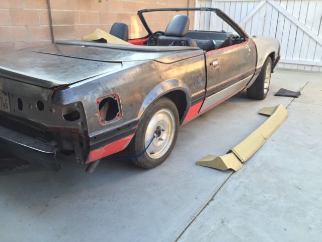 1988 Metal Ford Mustang Convertible