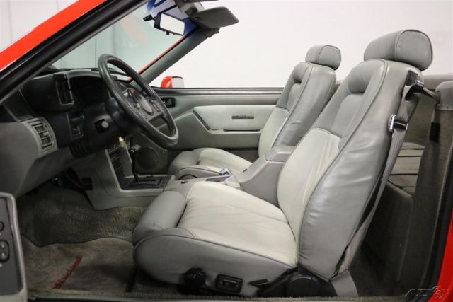 1988 Red Ford Mustang