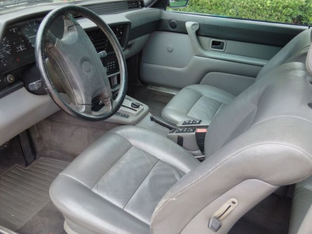 1988 Silver BMW 6-Series Coupe