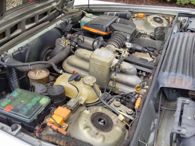 1988 Silver BMW 6-Series Coupe