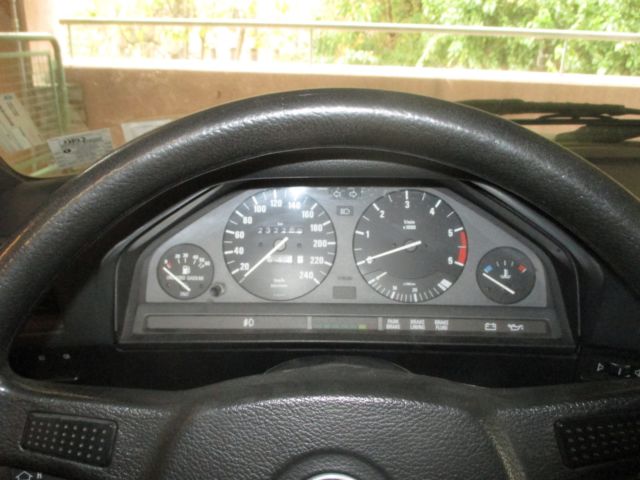 1988 Blue BMW 3-Series Sedan