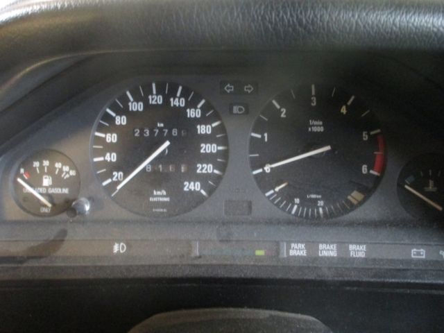 1988 Blue BMW 3-Series Sedan