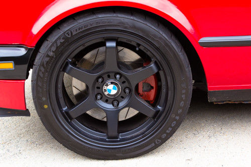 1988 zinnoberrot (RED BMW 3-Series Coupe