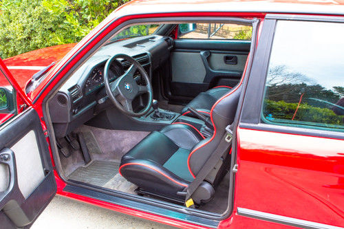 1988 zinnoberrot (RED BMW 3-Series Coupe