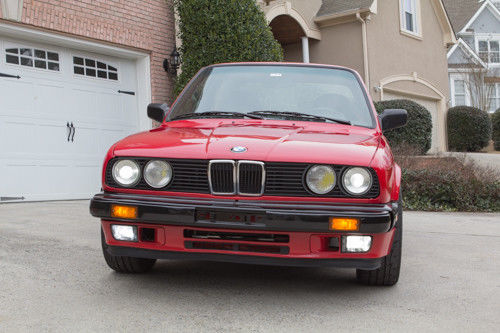 1988 zinnoberrot (RED BMW 3-Series Coupe