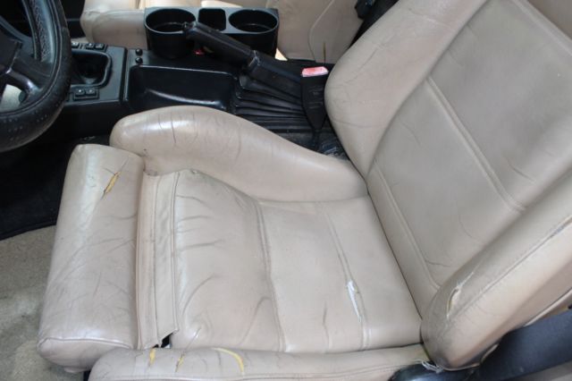 1988 Red BMW 3-Series Convertible