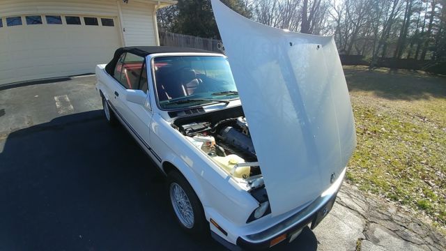 1988 White BMW 3-Series