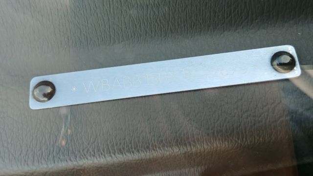 1988 White BMW 3-Series