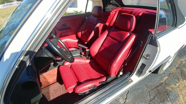 1988 White BMW 3-Series