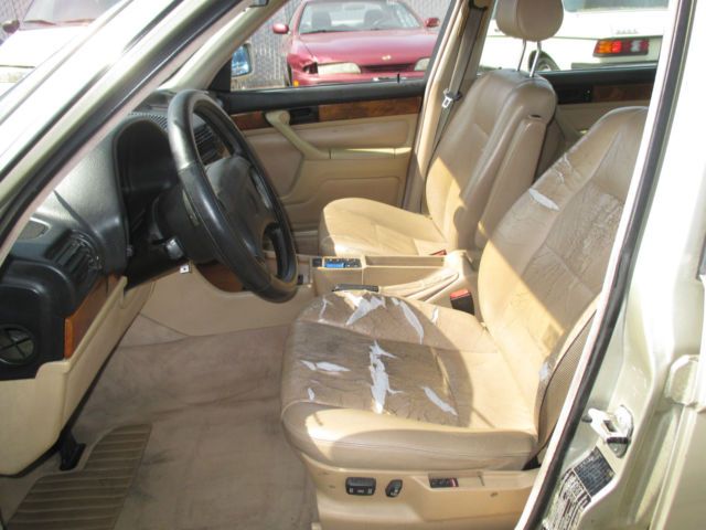 1988 Gold BMW 7-Series Sedan