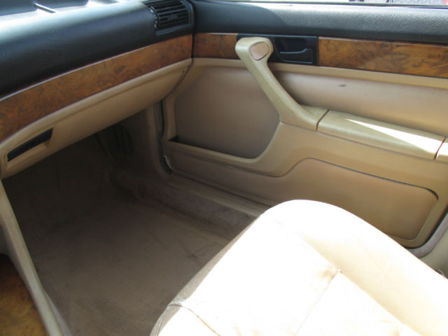 1988 Gold BMW 7-Series Sedan