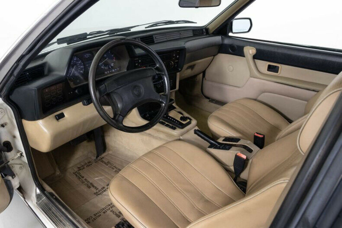 1988 White BMW 633 Coupe