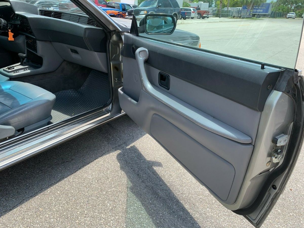 1988 Gray BMW 6-Series Coupe