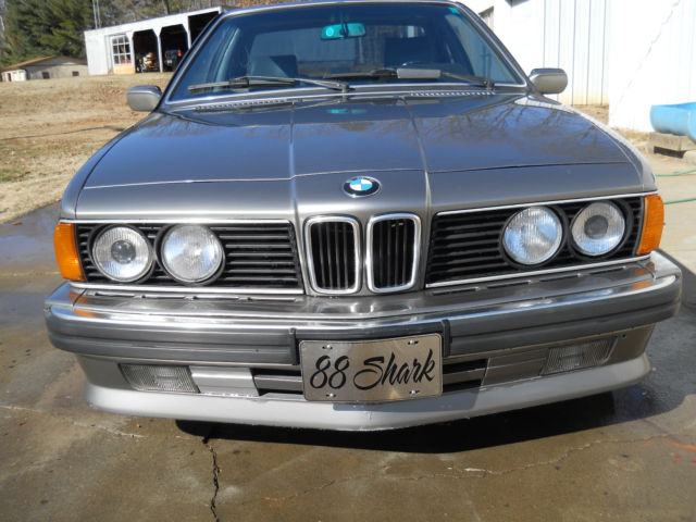 1988 Champaign BMW 6-Series 2 dr