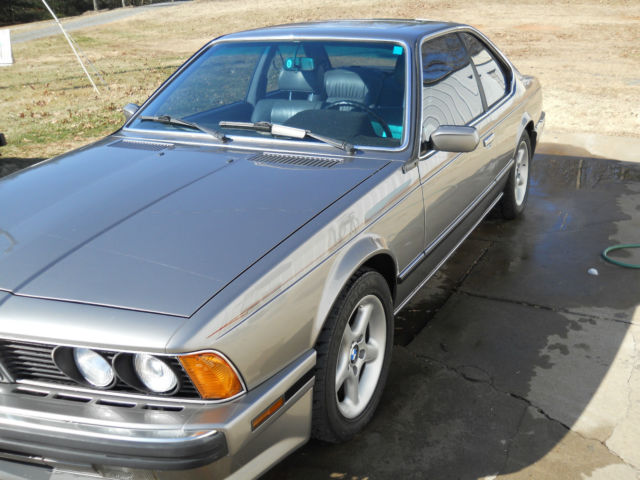 1988 Champaign BMW 6-Series 2 dr