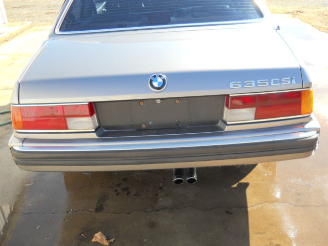 1988 Champaign BMW 6-Series 2 dr