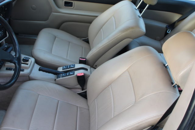 1988 RED BMW 6-Series Coupe