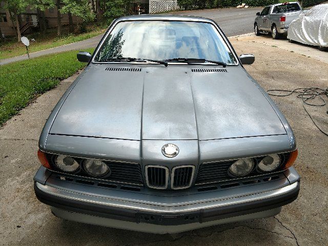 1988 Blue BMW 6-Series Coupe