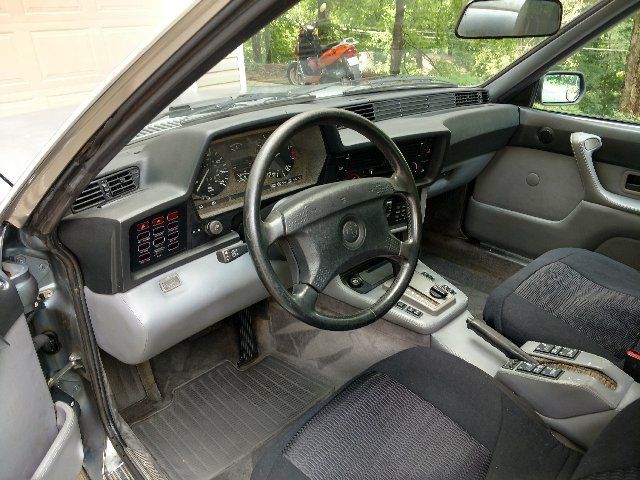 1988 Blue BMW 6-Series Coupe