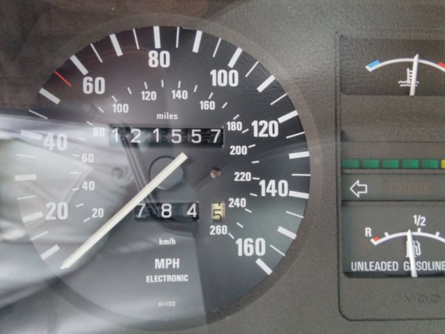 1988 Silver BMW 6-Series Coupe