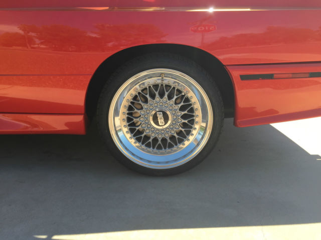 1988 Red BMW M3 Coupe