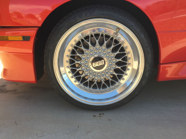 1988 Red BMW M3 Coupe