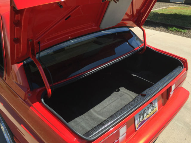 1988 Red BMW M3 Coupe